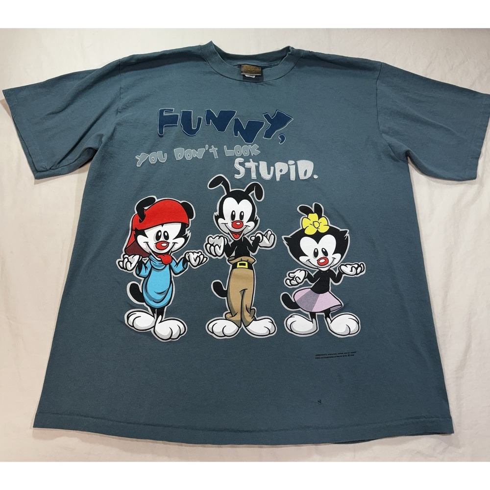 Vintage 1996 Animaniacs t shirt Size XL - Changes Tag